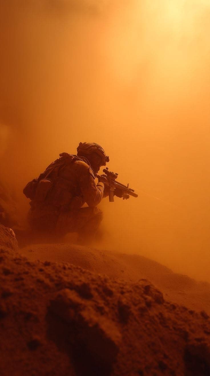 Infantry under fire
